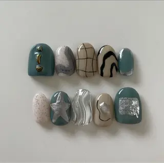 ネイル eason chenのネイルデザイン