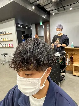 ショート パーマ メンズ メンズ支持率NO.1 マサキのヘアスタイル