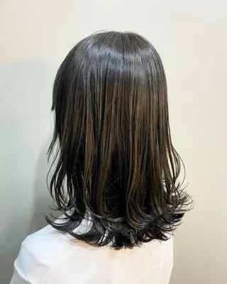 セミロング ANGELICA 吉川智昭のヘアスタイル