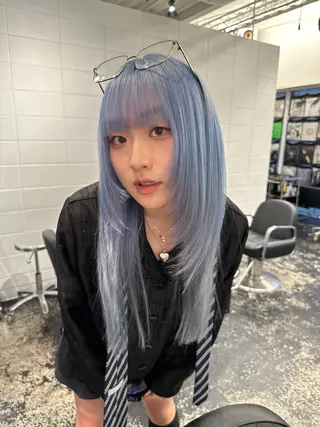 ロング カラー レイヤーカット/艶髪 ✨💭KIRARIのヘアスタイル