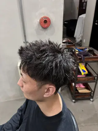 メンズ Caly所属・加納 摩人のヘアスタイル