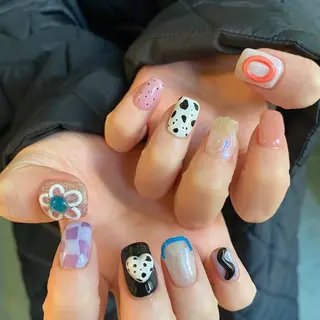 ネイル 小川 柚香のネイルデザイン