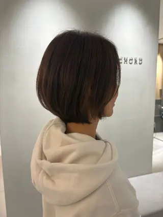 ショート 濱崎 桃音のヘアスタイル