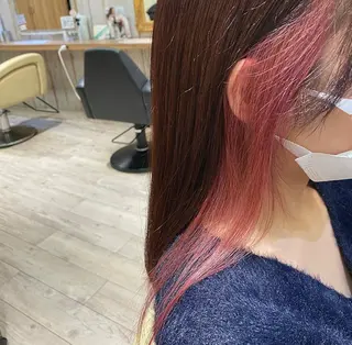 カラー 後藤 瀬奈のヘアスタイル