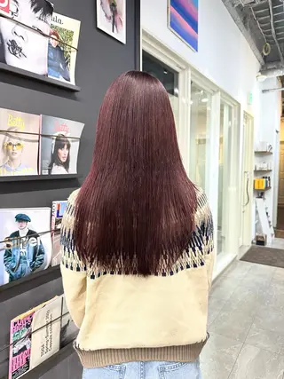 ロング カラー nao/福岡美容室 パーマ/ボブパーマのヘアスタイル