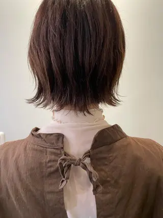 ショート カラー 斉藤 瑞恵のヘアスタイル