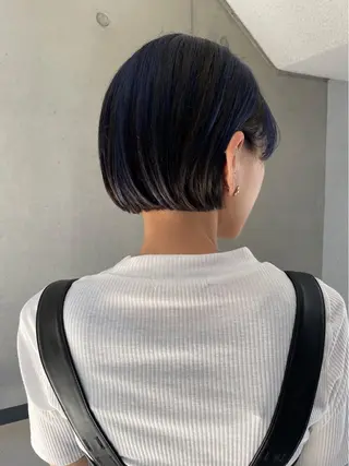 ミディアム カラー sano rikitoのヘアスタイル