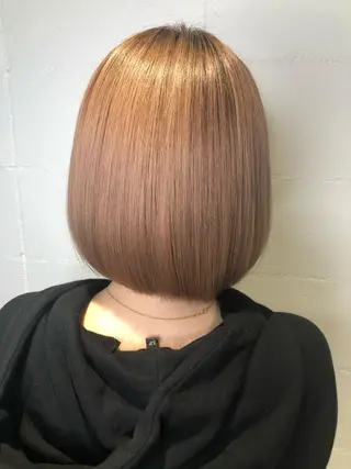 ミディアム ショート・ウルフ✂︎ 安住有咲子のヘアスタイル