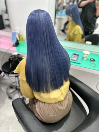 ロング カラー ヘアアレンジ トレンドモテカラー 🩷色落ちまで可愛くのヘアスタイル