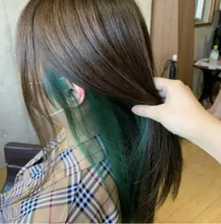 セミロング 西内 亮太のヘアスタイル