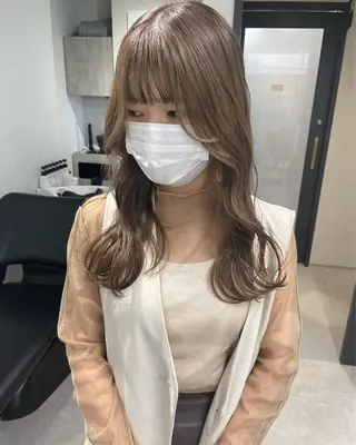 ロング 🌸インナーカラー 🌸藤井春華のヘアスタイル