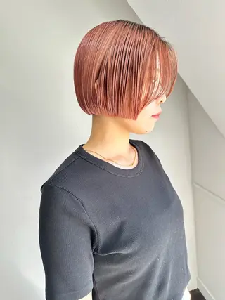 ショート カラー ボブ・レイヤー支持 No.1/Ryokiのヘアスタイル