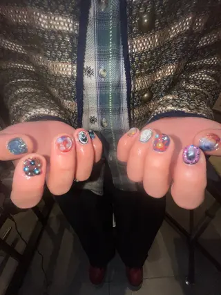 ネイル Earth♀ taru🪱のネイルデザイン