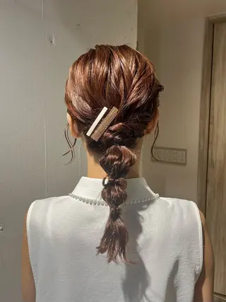 ヘアアレンジ 透明感カラー/ アレンジ✩akaneのヘアスタイル