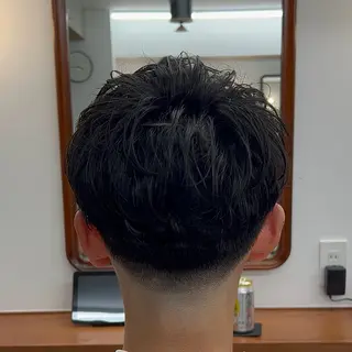 ショート メンズ メンズカット✂️ スキンフェード伊藤陸のヘアスタイル