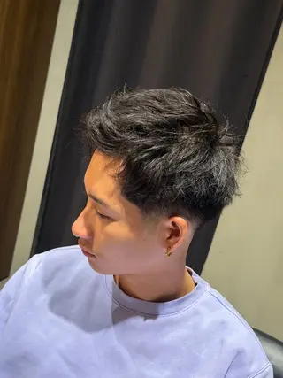 ショート メンズ PRIVATE BARBER所属・お洒落メンズカット/ 完全個室/MoRiのヘアスタイル