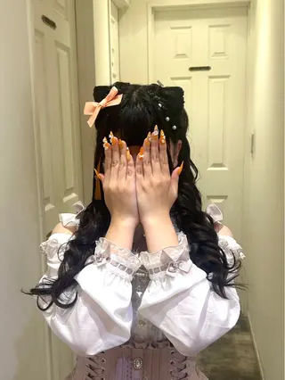 ヘアアレンジ 🎀透明感カラー🎀 ヘアメ／mikotoのヘアスタイル