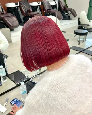 ミディアム カラー ツヤカラーを実現 /カンナのヘアスタイル