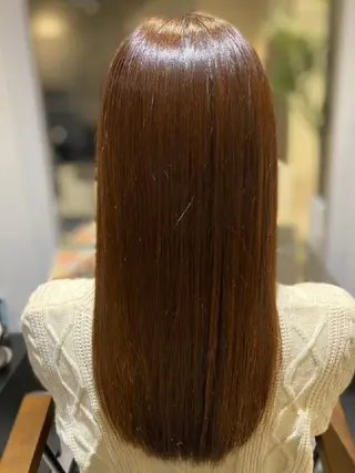 セミロング 美髪✨LAKOLA  池袋✨のヘアスタイル