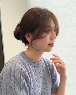 ロング HARUKI MINATO JAPAN福岡所属・モテ髪レイヤー /韓国ヘアNOBUのヘアスタイル