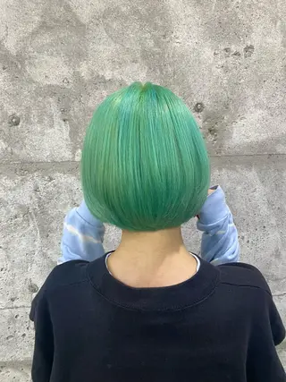 ショート カラー ヘアアレンジ ［似合わせヘア］ ✂︎OGURO✂︎のヘアスタイル