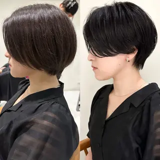 ショート カラー ショート特化✨ 津々美のヘアスタイル