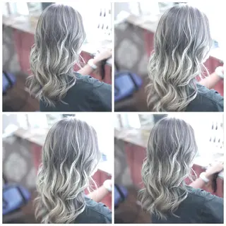 セミロング カラー Crystal 船橋のヘアスタイル