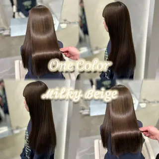 ロング 阿倍野/髪質改善 /縮毛矯正/坪田幸広のヘアスタイル