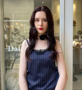 ロング Daisy🎀透け感 カラー🎀JUNAのヘアスタイル