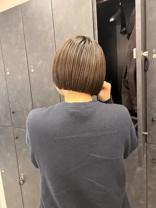 ミディアム カラー 似合わせcut ◎ 倉橋実咲のヘアスタイル