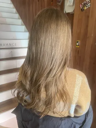 ロング カラー パーマ ヘアアレンジ 暗髪透明感カラー/ インナー/小島良太のヘアスタイル