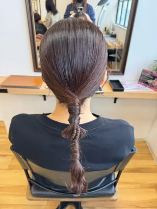 ヘアアレンジ 川畑 陽奈のヘアスタイル