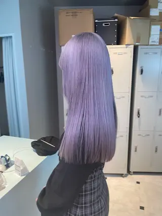 ロング 似合わせ艶カラー🪽 ひかる🪽🩶のヘアスタイル