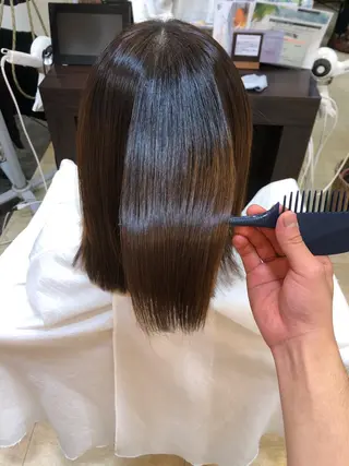 セミロング メンズパーマ 赤司 泰樹のヘアスタイル