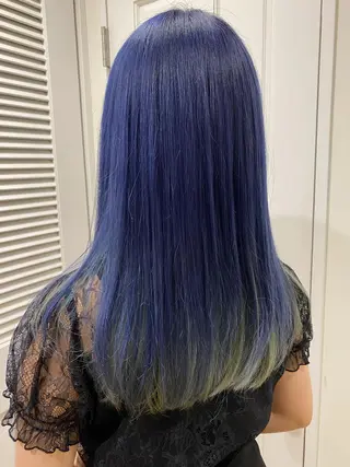 セミロング kawabe maikoのヘアスタイル