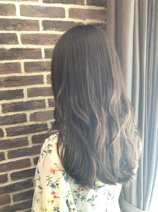 ロング カラー パーマ 高橋 隆一のヘアスタイル