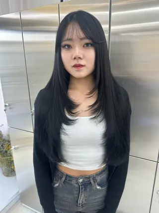 ロング YUIMARL岡山店 HONOKAのヘアスタイル