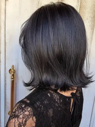 ミディアム カラー titian　田中 美名のヘアスタイル