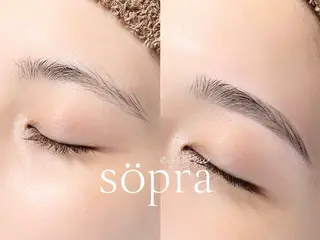 アイブロウ söpra 秦野のマツエク・マツパデザイン