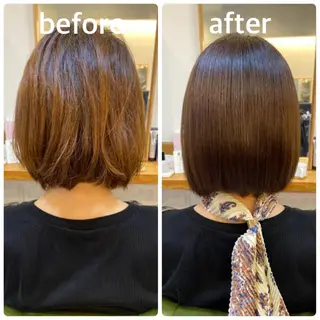 ショート カラー エイト ウメダのヘアスタイル