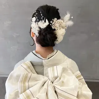 ロング ヘアアレンジ irwi/イルウィ所属・miku🎀門前仲町 ブリーチ・レイヤーのヘアスタイル