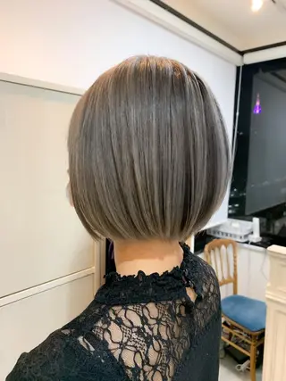 ショート カラー 透明感カラー特化型 NAOKIのヘアスタイル