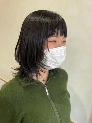 ミディアム カラー ⌇ROMEO京橋店⌇ 鎌谷明星🪷のヘアスタイル