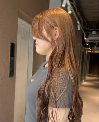 ロング カラー YUKI 🎀のヘアスタイル
