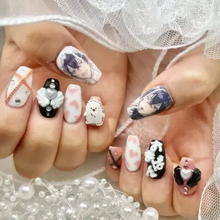 ネイル 池袋痛ネイル Nok. 渡辺のネイルデザイン