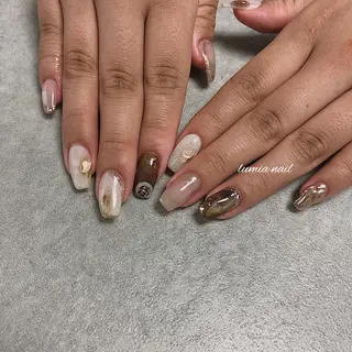 ネイル nail&eyelash Rine所属・Rine 放出 (リネ)のネイルデザイン