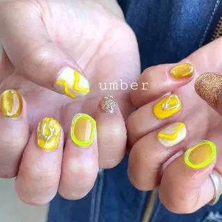 ネイル umber 三茶1分のネイルデザイン