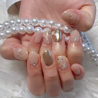 ネイル 💎CC・NaNa 韓国風ネイル🌙Cのネイルデザイン