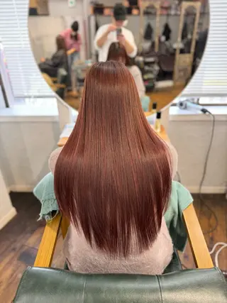 ロング cuore/ みく/艶カラーのヘアスタイル