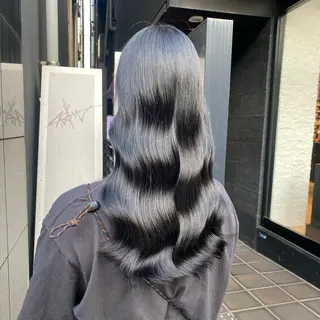 ロング カラー GO TODAY SHAiRE SALON原宿Stella店所属・山内 直英のヘアスタイル